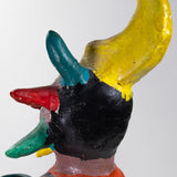 Candelario Medrano - Rare Vintage Mexican Court Jester Pottery Sculpture