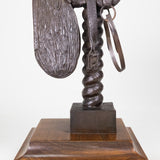 Rogers Aston (1918-1999 Roswell, NM) - Pair of Texas and Mexican Miniature Saddle Bronzes