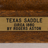 Rogers Aston (1918-1999 Roswell, NM) - Pair of Texas and Mexican Miniature Saddle Bronzes