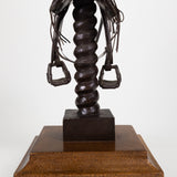 Rogers Aston (1918-1999 Roswell, NM) - Pair of Texas and Mexican Miniature Saddle Bronzes