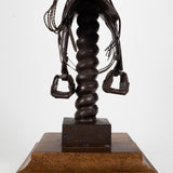 Rogers Aston (1918-1999 Roswell, NM) - Pair of Texas and Mexican Miniature Saddle Bronzes