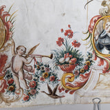 Spanish Document with Scroll and Cloth