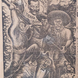 Rare 1935 El Machete, Engraving by Luis Arenal