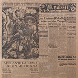 Rare 1935 El Machete, Engraving by Luis Arenal