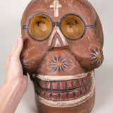 Important c.1930/40s Large Vintage Metepec Mexican Calavera Pottery Sculpture