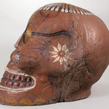 Important c.1930/40s Large Vintage Metepec Mexican Calavera Pottery Sculpture