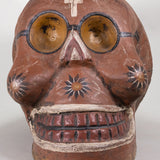 Important c.1930/40s Large Vintage Metepec Mexican Calavera Pottery Sculpture