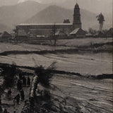 Hugo Brehme - Set of 3 Vintage Mexican Eruption of Parícutin/Church of San Juan Parangaricutiro Photos