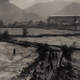 Hugo Brehme - Set of 3 Vintage Mexican Eruption of Parícutin/Church of San Juan Parangaricutiro Photos