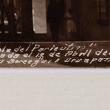 Description reads, "Fumarola del Parícutin. Tomada el 10  de Abril de 1942. El Boreegul(?), Uruapan Mich."