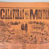 José Guadalupe Posada - Antique c.1910 Calaveras del Monton Mexican Print