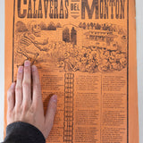 José Guadalupe Posada - Antique c.1910 Calaveras del Monton Mexican Print