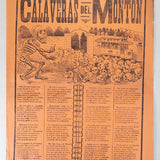 José Guadalupe Posada - Antique c.1910 Calaveras del Monton Mexican Print