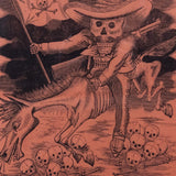 José Guadalupe Posada - "La Gran Calavera de Emiliano Zapata" Mexican Broadside Print