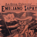 José Guadalupe Posada - "La Gran Calavera de Emiliano Zapata" Mexican Broadside Print